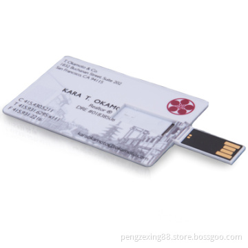 Credit Card or Business Card USB Flash Drive